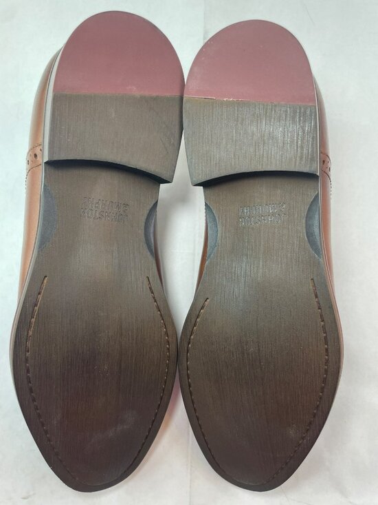 Johnston & Murphy Conard 2.0 Tan Full Grain Leather Dress Shoes Men\'s Sz 12W NWB main image 11